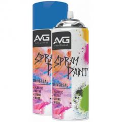 Краска аэрозольная AVG (АВГ) универсальная голубой RAL5012 №15 240 г