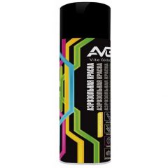 Краска аэрозольная AVG (АВГ) RAL9005M черный матовый 380 г