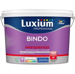 Краска интерьерная Dulux (Дюлюкс) Professional Bindo Негорючая класс КМ0 глубокоматовая база BW 9 л