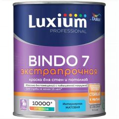 Краска Dulux (Дюлюкс) Professional Bindo 7 экстрапрочная BC 0,9 л