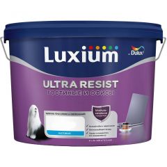 Краска Dulux (Дюлюкс) Ultra Resist для гостиной и офиса матовая BC 9 л