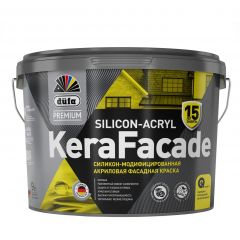 Краска фасадная акриловая силикон-модифицированная Dufa Premium Kerafacade матовая база 1 9 л