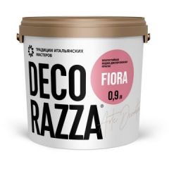 Краска интерьерная Decorazza (Декоразза) Fiora база C (FC-012) 0,9 л