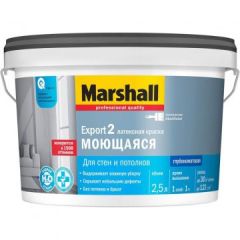 Краска Marshall (Маршалл) Export-2 база BW 2,5 л
