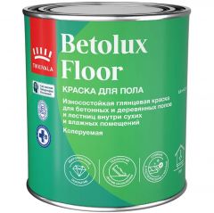 Краска интерьерная Tikkurila/Tikkivala (Тиккурила/Тиккивала) Betolux floor для пола алкидно-уретановая глянцевая база С 0,9 л