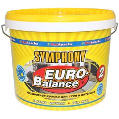 Краска Symphony Euro-Balance 2 пластиковое ведро 0,9 л