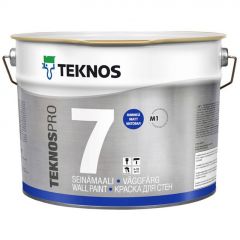 Краска интерьерная Teknos (Текнос) TeknosPro 7 РМ3 матовая бесцветная 2,7 л