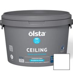 Краска интерьерная Olsta Ceiling для потолков 0,9 л