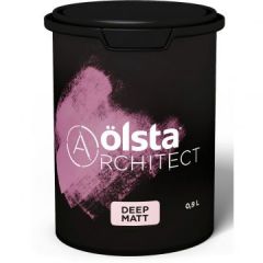 Краска интерьерная Olsta (Ольста) Architect Deep Matt Глубокоматовая Колеруемая база C 0,9 л