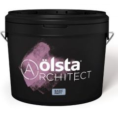 Краска интерьерная Olsta (Ольста) Architect Basic Matt Матовая Белая база A 9 л