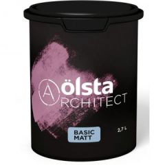 Краска интерьерная Olsta (Ольста) Architect Basic Matt Матовая Колеруемая база C 2,7 л