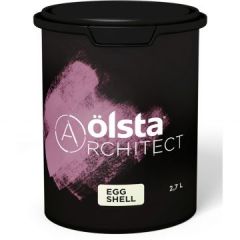 Краска интерьерная Olsta (Ольста) Architect Egg Shell Полуматовая Белая база A 2,7 л