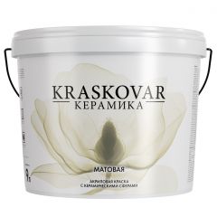 Краска керамическая Kraskovar (Красковар) Keramic Matt, база С 9 л, 1900002244