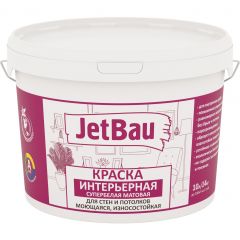 Краска акриловая Jetbau (Джетбау) Интерьерная 14 кг