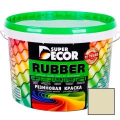 Краска Super Decor (Супер Декор) резиновая ВД-АК-103 Аттика RAL-1015 12 кг