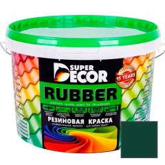 Краска Super Decor (Супер Декор) резиновая ВД-АК-103 Мох RAL-6005 12 кг