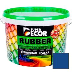 Краска Super Decor (Супер Декор) резиновая ВД-АК-103 Морской RAL-5005 40 кг