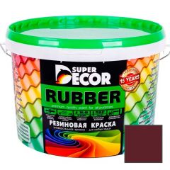 Краска Super Decor (Супер Декор) резиновая ВД-АК-103 Вино RAL-3005 40 кг