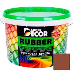 Краска Super Decor (Супер Декор) резиновая ВД-АК-103 Медный RAL-8004 12 кг