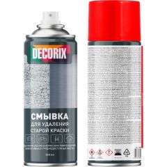 Смывка Decorix (Декорикс) для удаления старой краски аэрозольная бесцветная 520 мл
