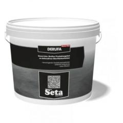 Декоративное покрытие Derufa Stucco Seta Silver с эффектом гладкого или матового шелка 3 кг