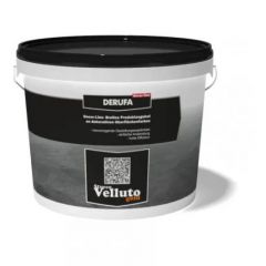 Декоративное покрытие Derufa Stucco Velluto Silver с эффектом шелкового перелива 3 кг