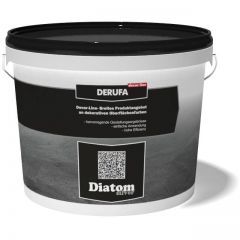 Декоративное покрытие Derufa Diatom Silver с эффектом металлического перелива 3 кг
