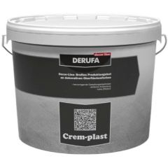 Декоративная штукатурка Derufa Crem-Plast высокопластичная 15 кг