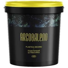 Декоративная штукатурка Vernici (Верничи) Arcobaleno Plastica-Decoro пластичная 5 кг