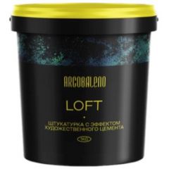 Декоративная штукатурка Vernici Arcobaleno Loft с эффектом художественного цемента 12 кг