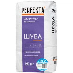 Штукатурка декоративная Perfekta (Пэрфекта) Шуба 1 мм Зимняя серия 25 кг