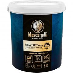 Декоративная штукатурка Mascarade (Маскарад) Traverto Noa, эффект античного камня, известкового туфа, 7 кг