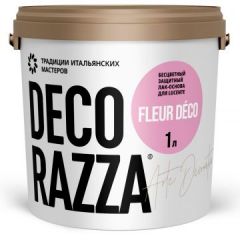 Декоративное покрытие Decorazza (Декоразза) Fleur Deco basic incolore прозрачное 1 л