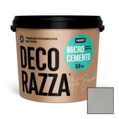 Декоративное покрытие Decorazza (Декоразза) Microcemento Fronte + Legante MC 001 3 кг