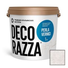 Декоративное покрытие Decorazza (Декоразза) Perla vernici (PL 001 Argento) 1 л