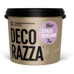 Декоративное покрытие Decorazza (Декоразза) Stucco Veneziano (SV 001) 7 кг