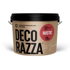 Декоративное покрытие Decorazza (Декоразза) Rustic с эффектом грубого обработанного камня (RC001) 15 кг