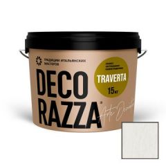Декоративное покрытие Decorazza (Декоразза) Traverta (TR 001) 15 кг