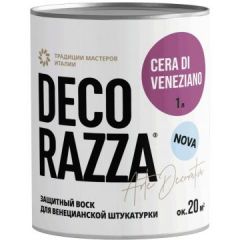 Декоративное покрытие Decorazza (Декоразза) Cera di Veneziano Nova 1 л