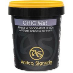 Декоративное покрытие Arte Style (Antica Signoria) Chic Mat (Матовая) с эффектом песочной поверхности 2,5 л