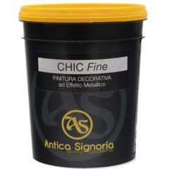 Декоративное покрытие Arte Style (Antica Signoria) Chic Fine Silver (Серебро) перламутровая 1,25 л