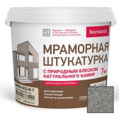 Декоративная мраморная штукатурка Bayramix (Байрамикс) Ever Крупная фракция Green-K 7 кг (BMSH-EG-K-7)