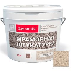 Декоративная мраморная штукатурка Bayramix (Байрамикс) Peach Крупная фракция Rose-K 7 кг (BMSH-PR-K-7)