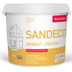 Декоративное фактурное покрытие Bayramix (Байрамикс) Sandeco База С (SD 001) 6 кг (BSDC-06)