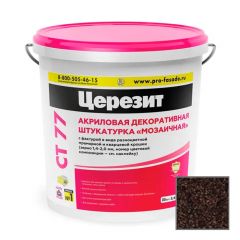 Штукатурка декоративная акриловая Ceresit (Церезит) CT 77 мозаичная Chile6 25 кг