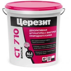 Штукатурка Ceresit (Церезит) CT 710 Визаж Гранит 7 кг