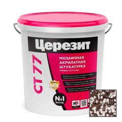 Штукатурка декоративная акриловая Ceresit (Церезит) CT 77 мозаичная Morocco 2 25 кг