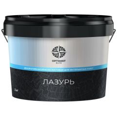 Декоративная краска Optimist Elite Лазурь (D 736) 3 кг
