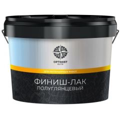 Финиш-лак полуглянцевый Optimist Elite (D 702) 1 кг