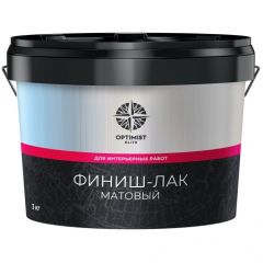 Финиш-лак матовый Optimist Elite (D 732) 3 кг